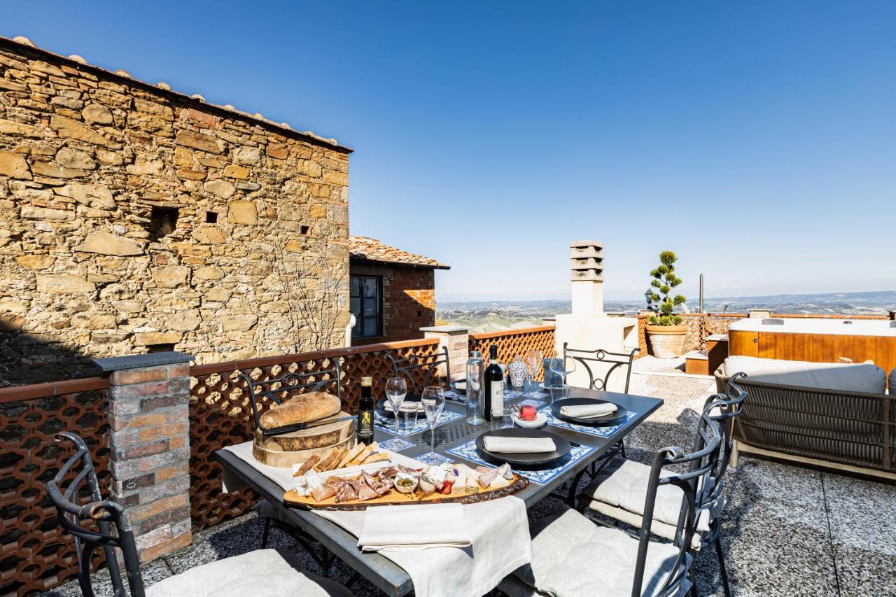 Agri Apartment La Terrazza La Ripadoro Chianni Luaran gambar