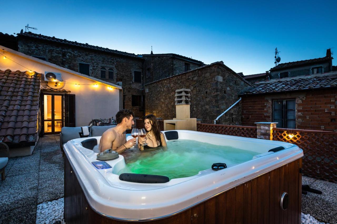 Agri Apartment La Terrazza La Ripadoro Chianni Luaran gambar